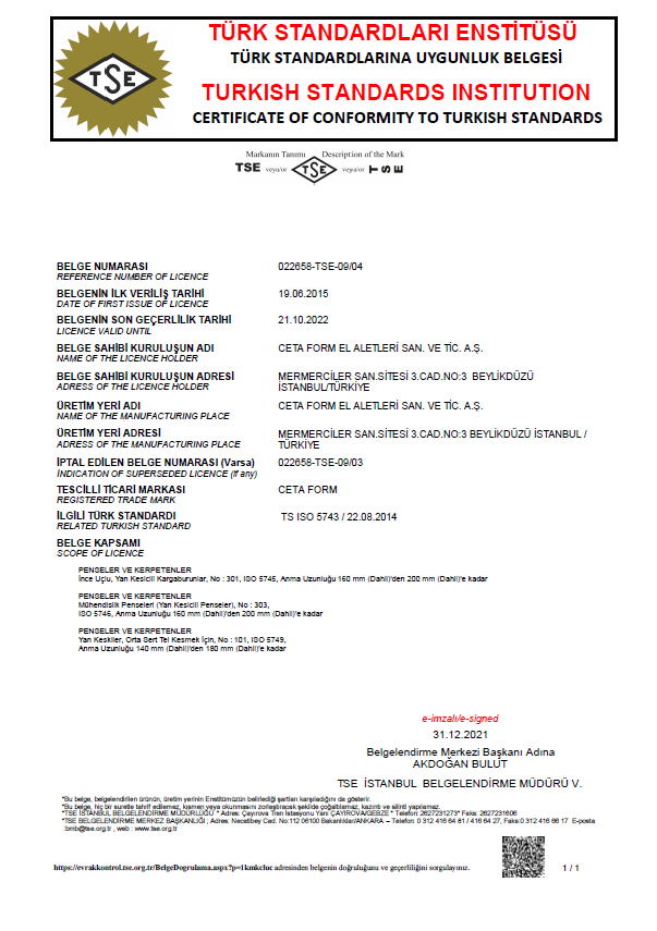 TS ISO 5743